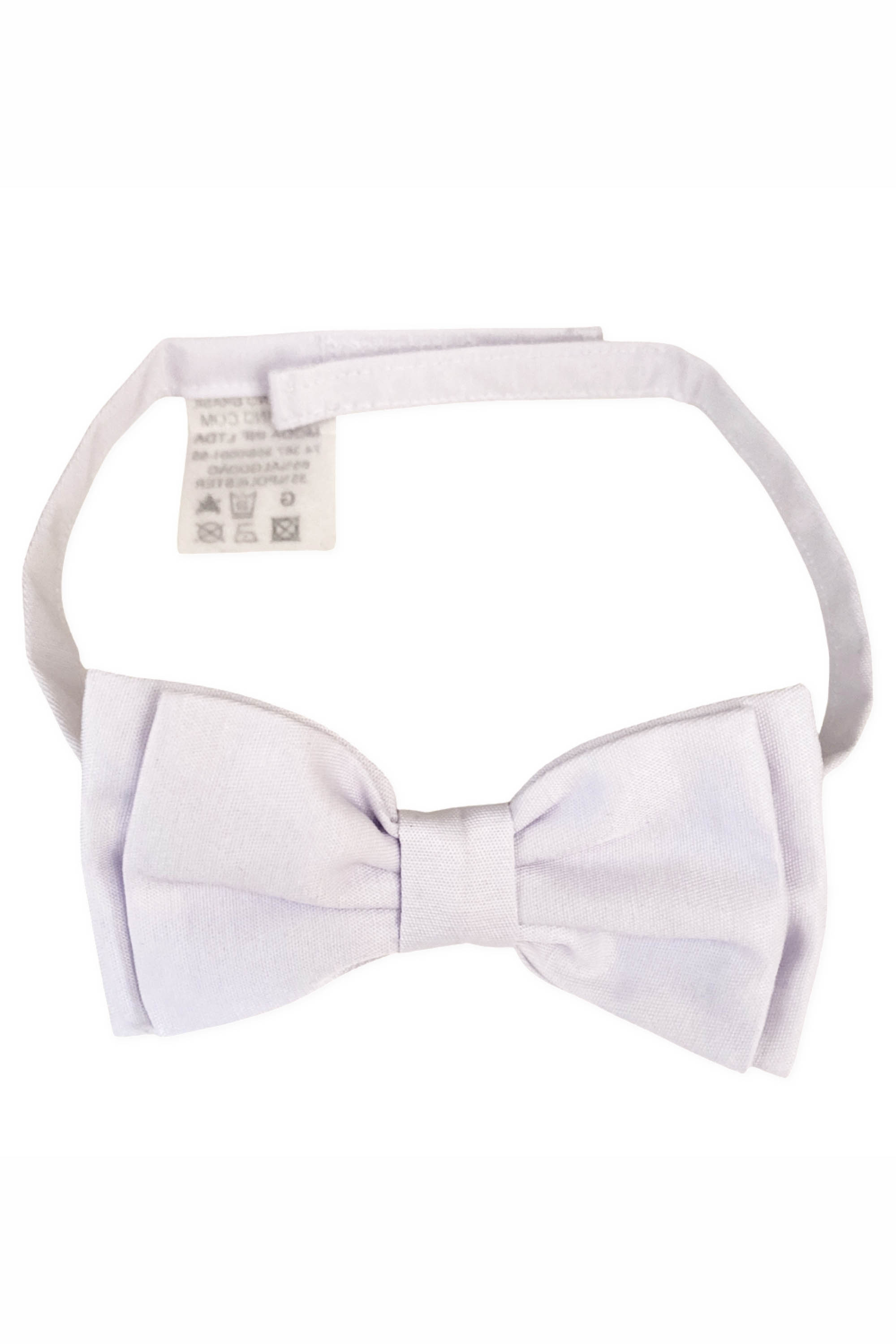 Gravata Borboleta Infantil Branca Charme e Sofisticação